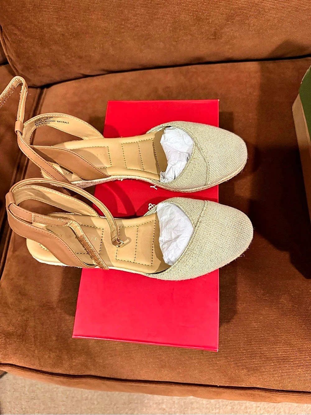 Kelly & Katie Nessa Espadrille Wedge Sandal